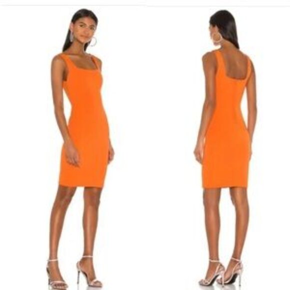 Alice And Olivia Orange Dress - Picture 1 of 8